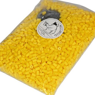 Kónické medzerníky s klinčekmi - 1 kg - Žltá